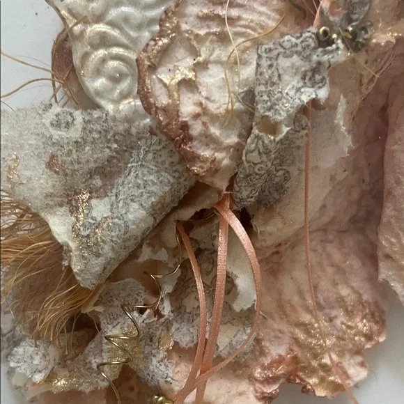 Mixed Media Shadow Box Abstract Art